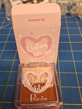 Pagevine Watery Blusher 10g New Sealed Sunshine Fig